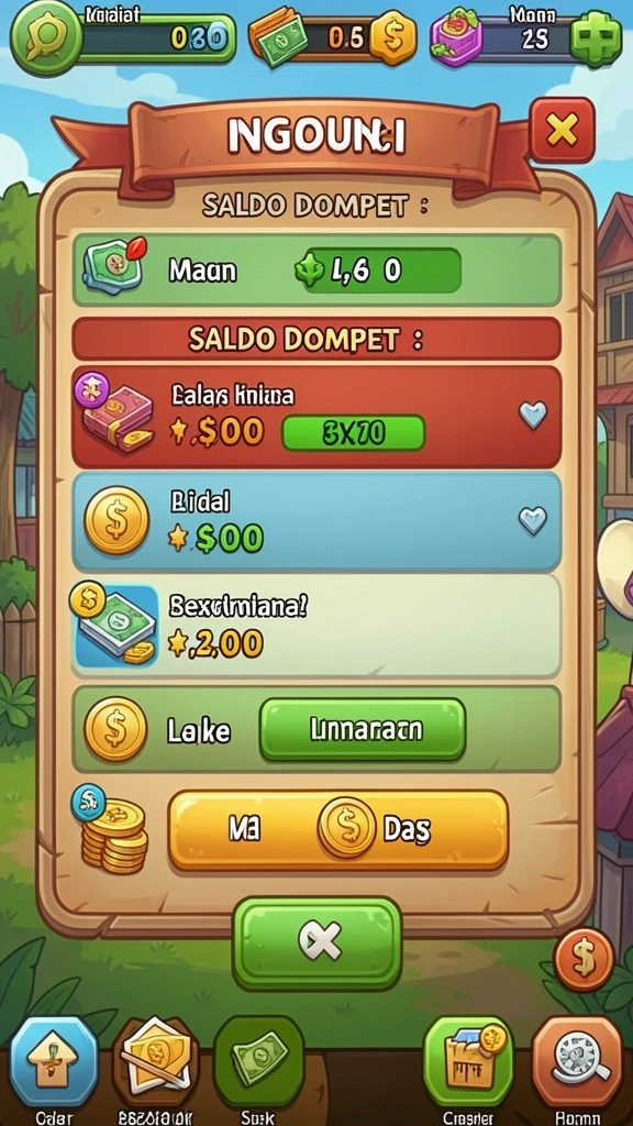 Fitur bonus menarik yang menambah keseruan bermain.