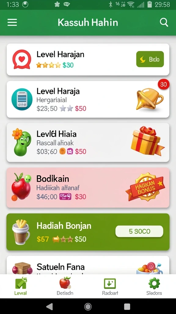 Antarmuka menawan dengan navigasi yang mudah.