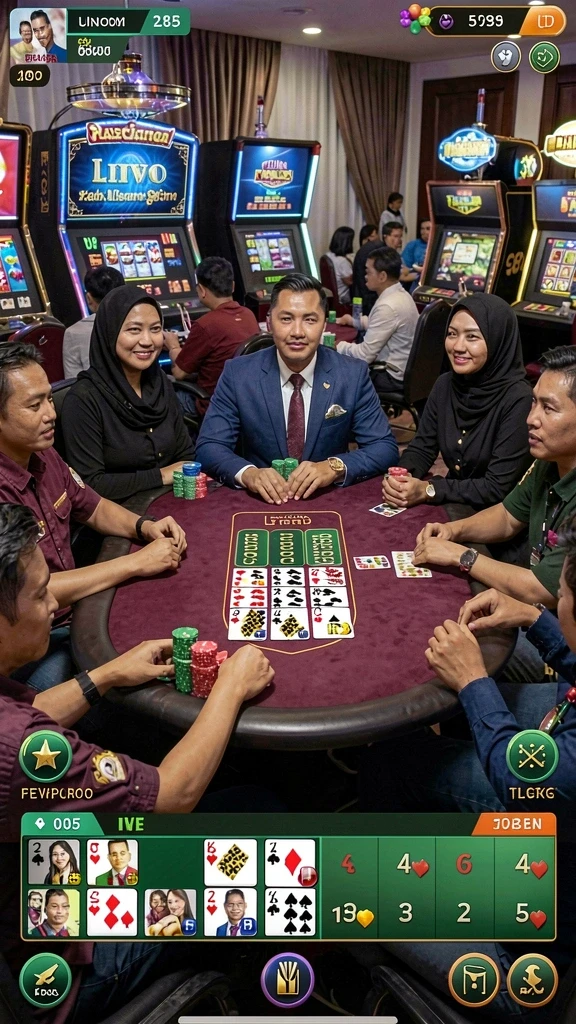 Tampilan antarmuka utama 8G8G yang menarik.