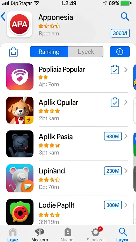 Tampilan antarmuka yang ramah pengguna.