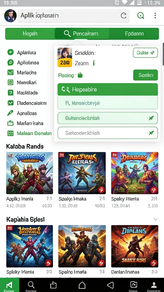 Antarmuka pengguna yang mudah dinavigasi dan intuitif.