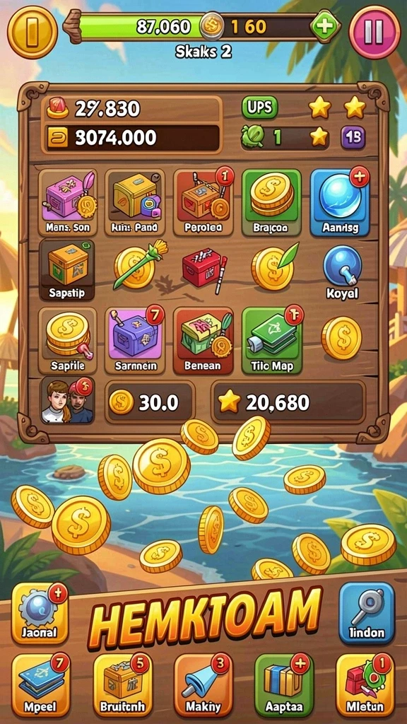 Mode permainan multiplayer yang seru dan interaktif.