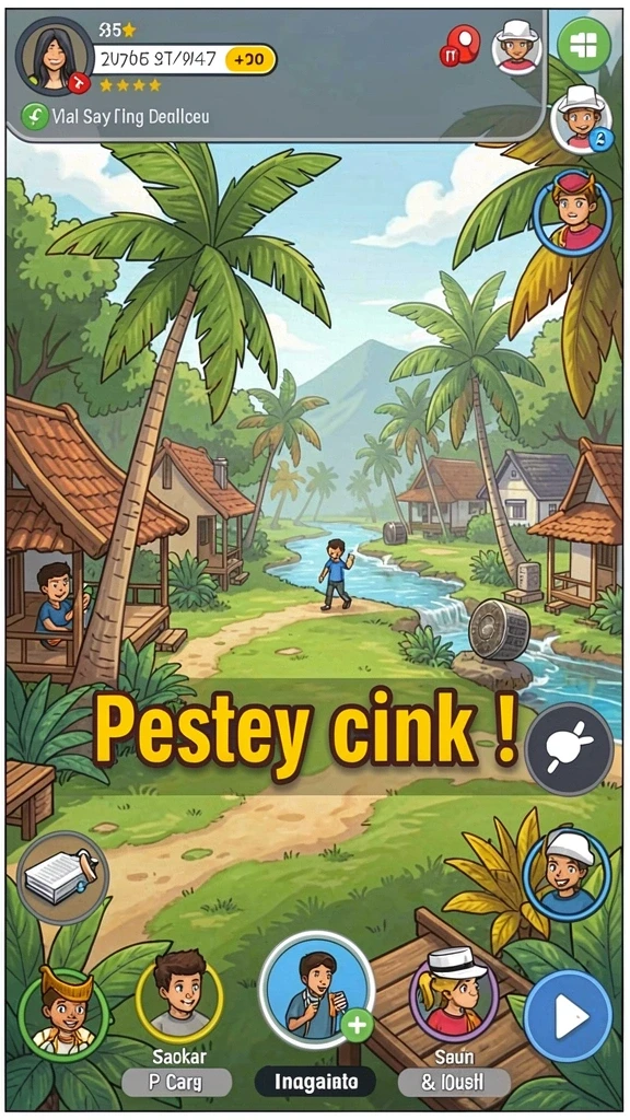 Grafis yang menawan membuat pengalaman bermain semakin menyenangkan.