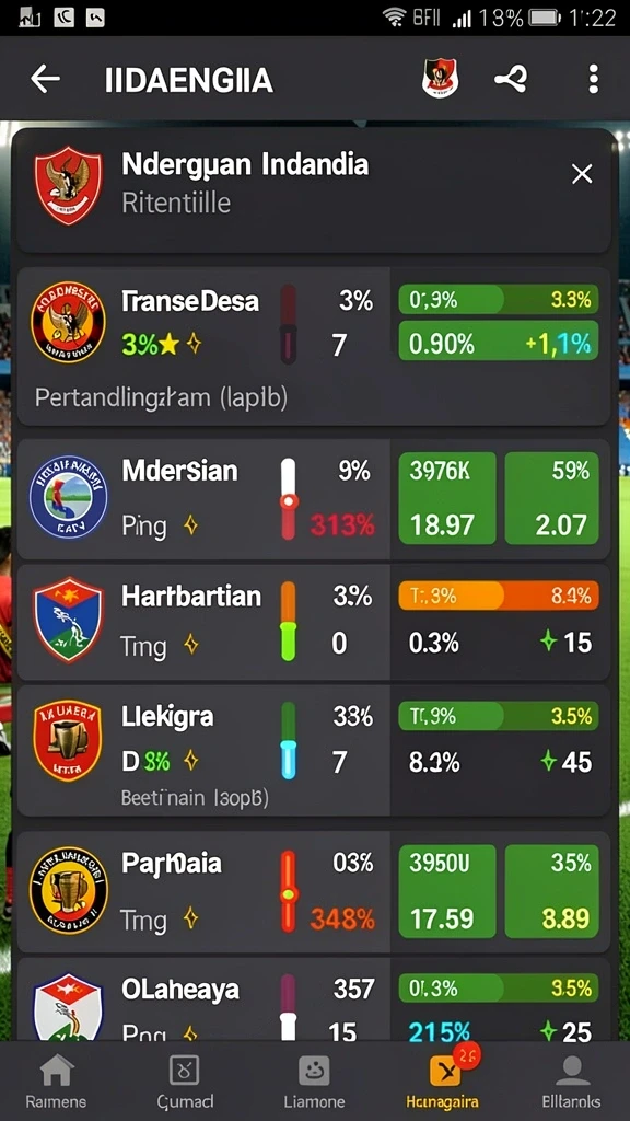 Tampilan antarmuka yang user-friendly.