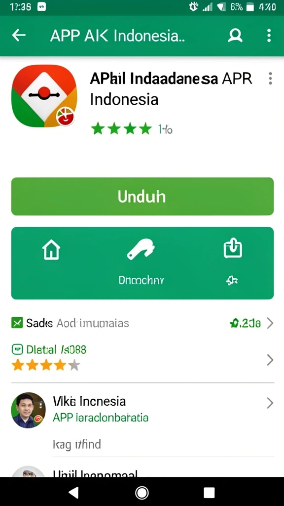 Tampilan antarmuka yang user-friendly.