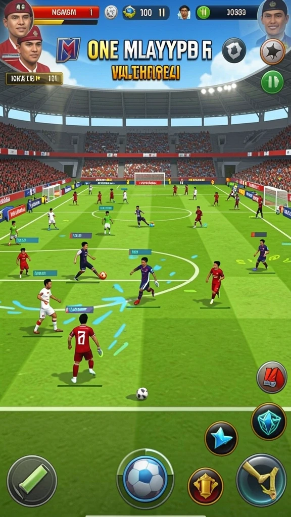 Mode permainan multiplayer yang seru dan kompetitif.