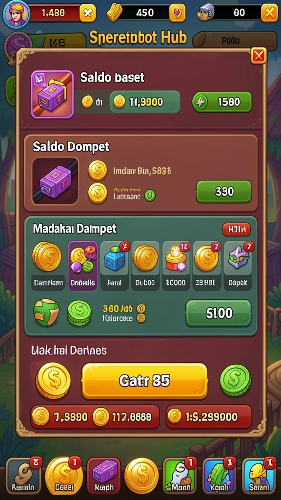 Menampilkan level seru dalam D200M dengan grafis menawan.