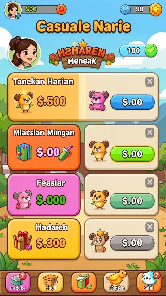 Fitur bonus yang menguntungkan dan menarik.