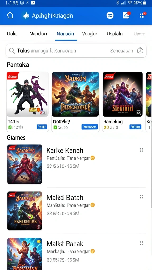 Sistem hadiah harian yang menambah keseruan bermain.