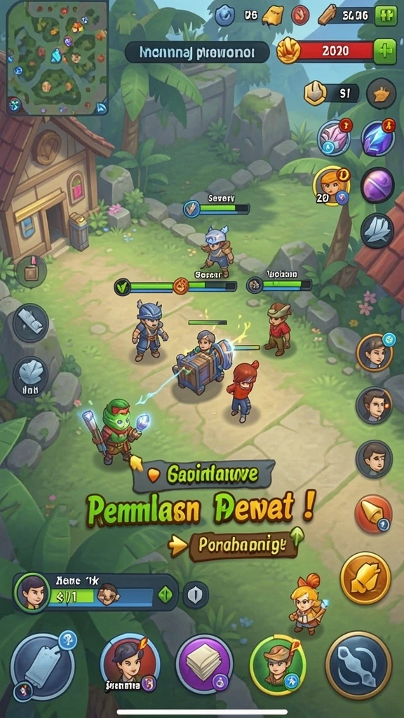 Komunitas aktif untuk berbagi strategi.