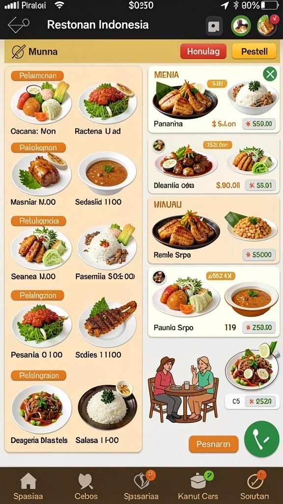 Menampilkan grafik memukau dari tema permainan terbaru.