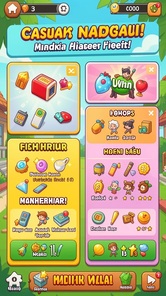Tampilan antarmuka yang user-friendly.