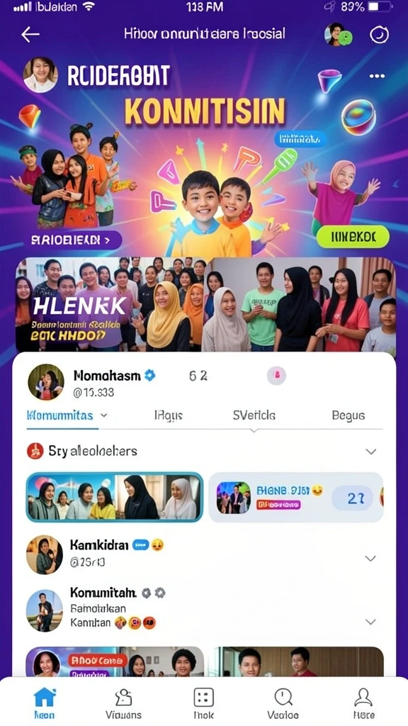 Setiap level menawarkan tantangan baru.