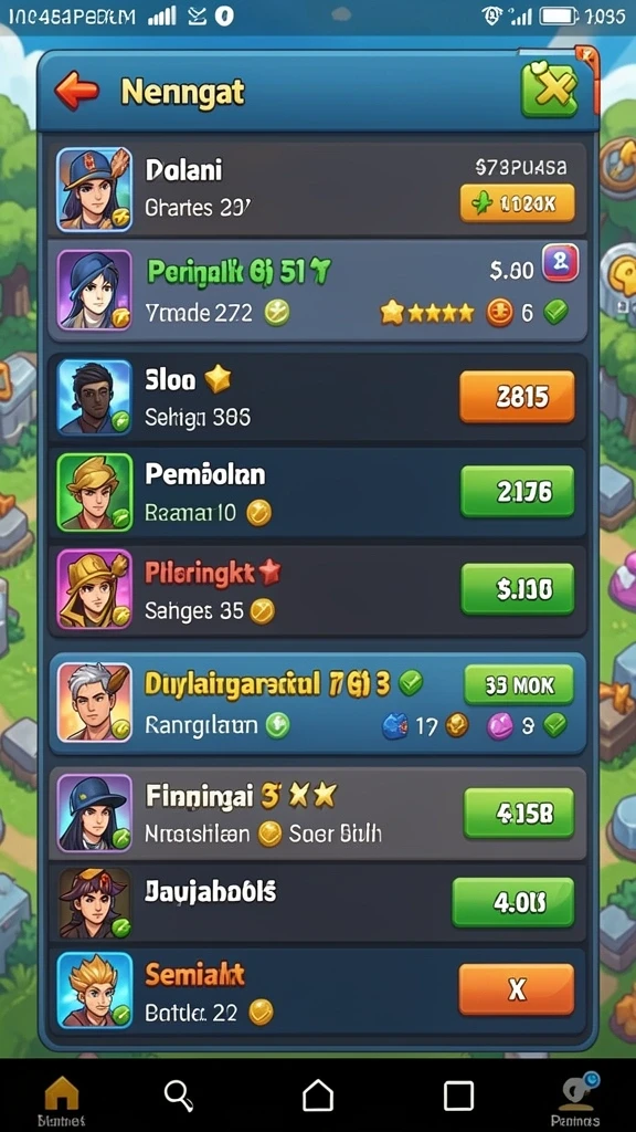 Scene aksi menegangkan dalam gameplay HAO788.