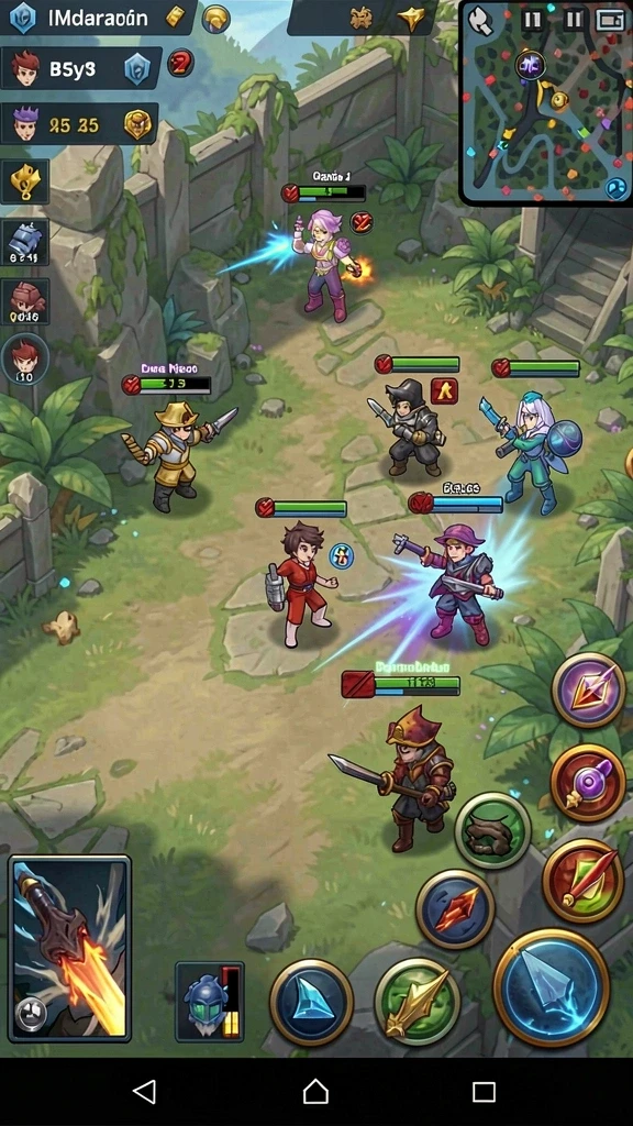 Mode multiplayer yang seru untuk bersaing dengan teman.
