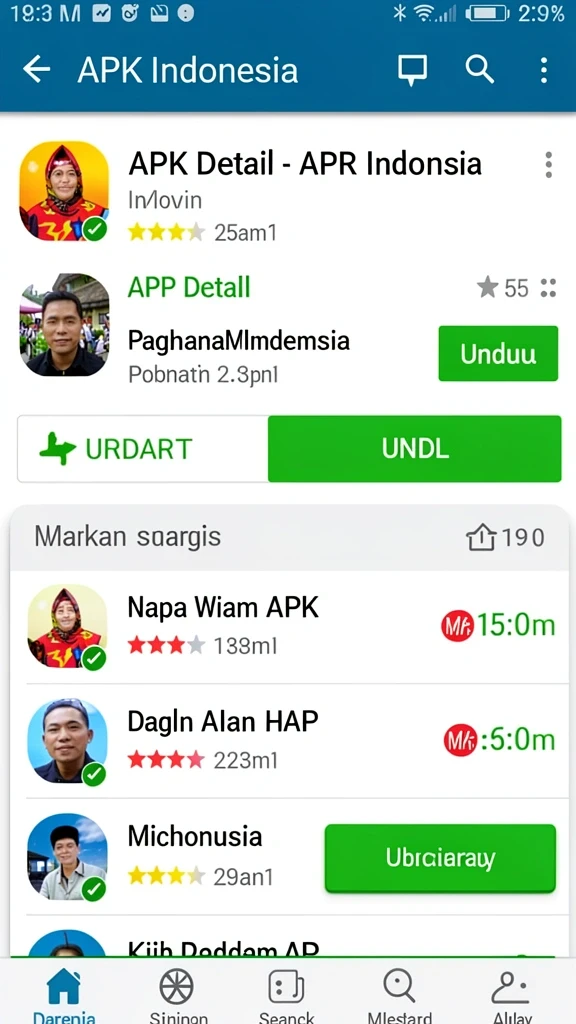 Tampilan antarmuka yang intuitif dan menarik.