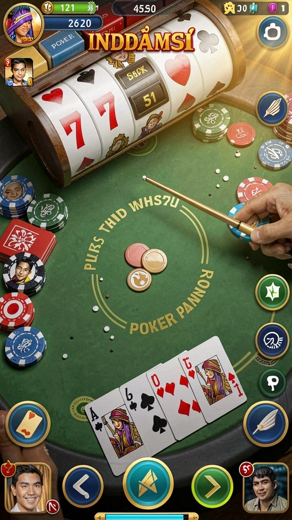 Screenshot karakter unik dalam permainan.