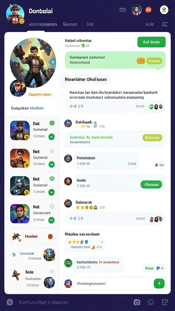 Mode latihan untuk meningkatkan kemampuan pemain.
