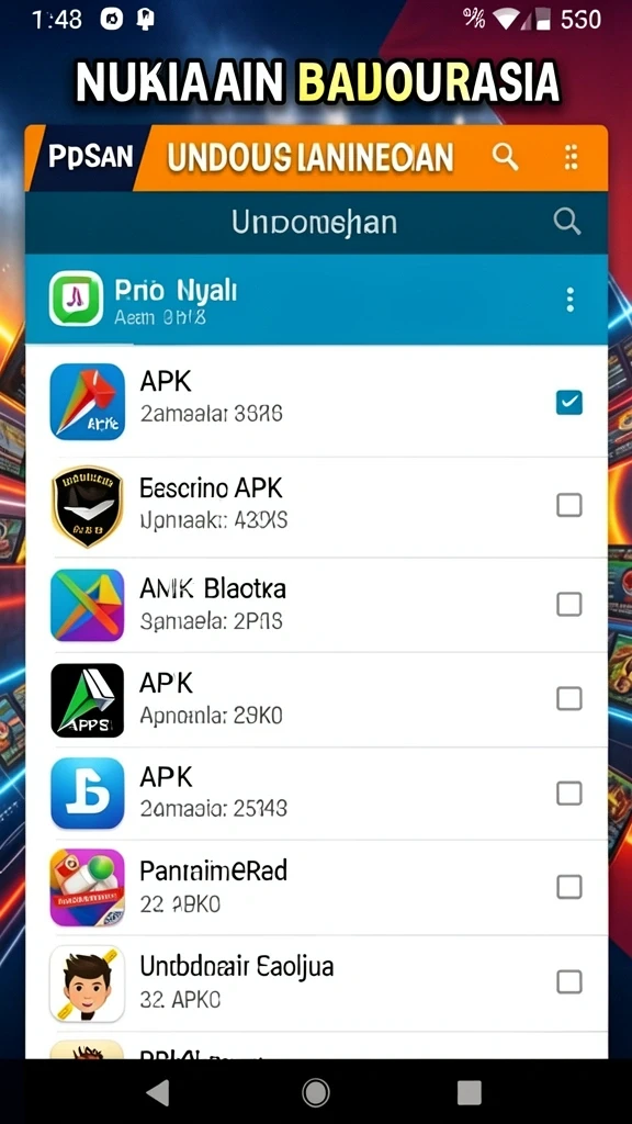 Grafis dalam game yang sangat memukau.