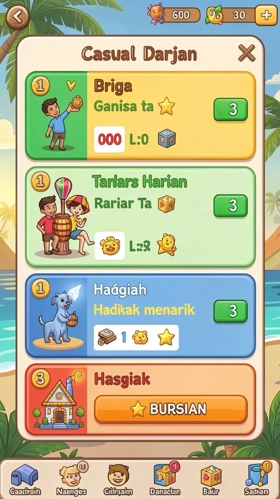 Mode multiplayer yang seru untuk dimainkan bersama teman.