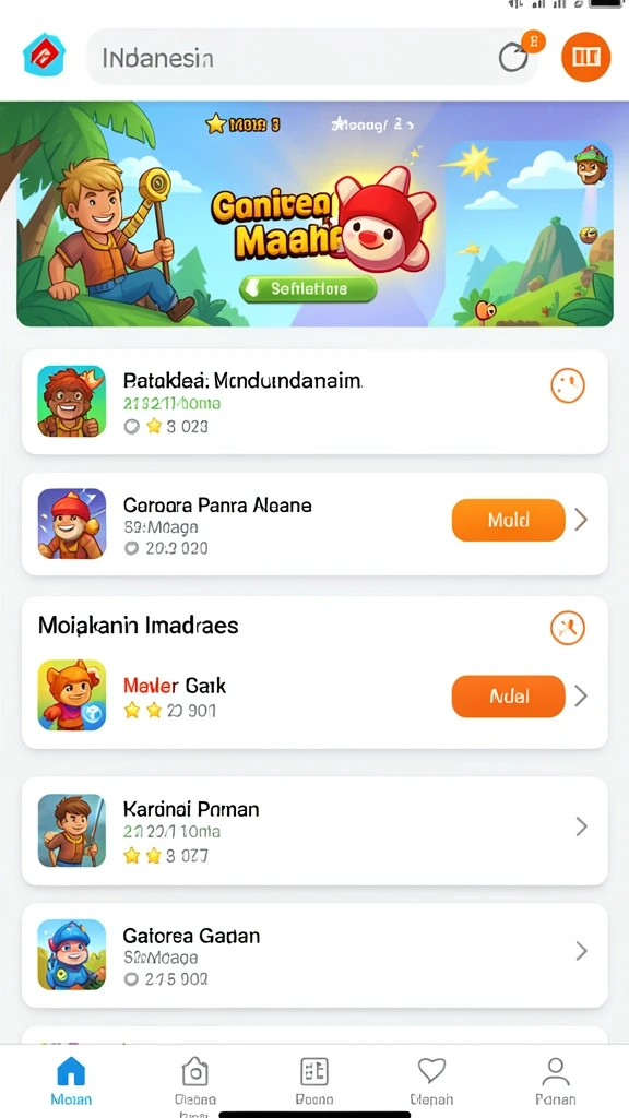 Fitur pemilihan permainan togel yang beragam.