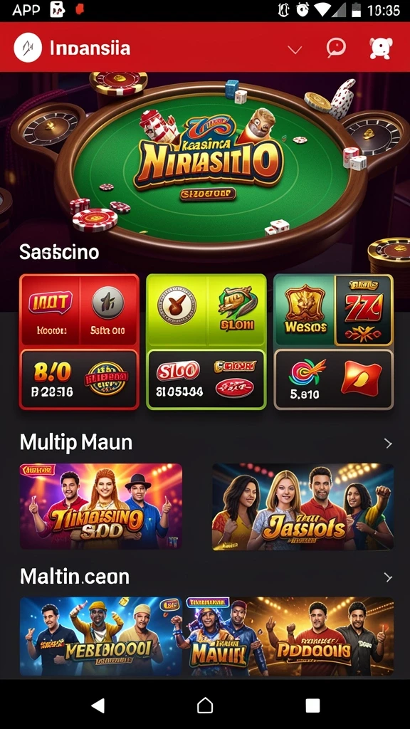 Berbagai pilihan tema slot yang menarik.