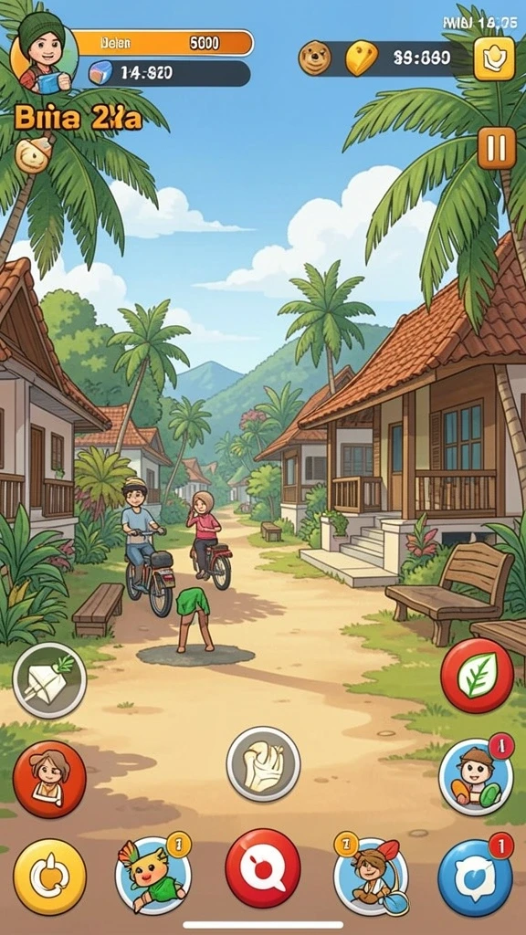 Tampilan antarmuka yang user-friendly.