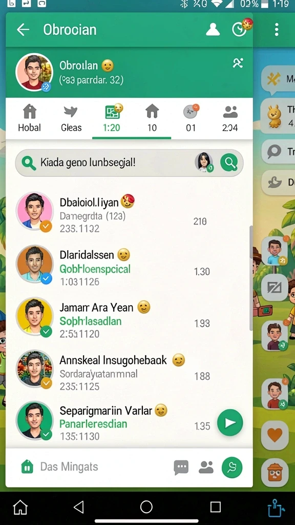 Beragam permainan yang tersedia untuk semua pemain.