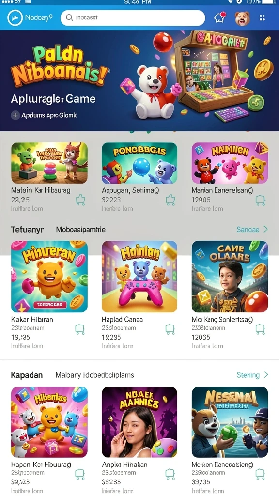 Antarmuka LUSA777 yang ramah pengguna.