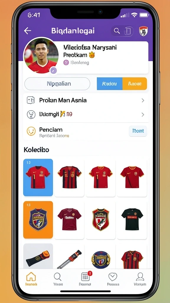 Tampilan antarmuka yang user-friendly.