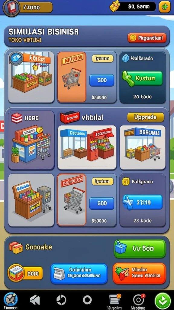 Tampilan awal yang menarik dan informatif.