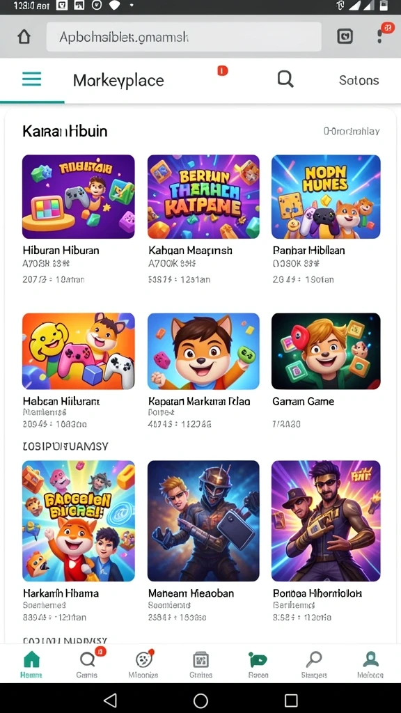 Fitur misi harian yang menantang dan menguntungkan.