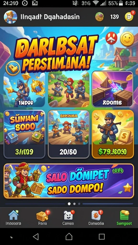 Fitur live dealer yang interaktif.