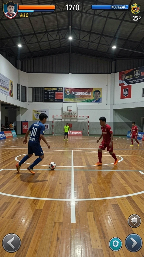 Tangkapan layar menunjukkan level yang menantang dengan grafis yang ciamik.