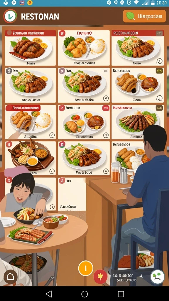 Fitur live streaming untuk mengikuti pertandingan secara langsung.