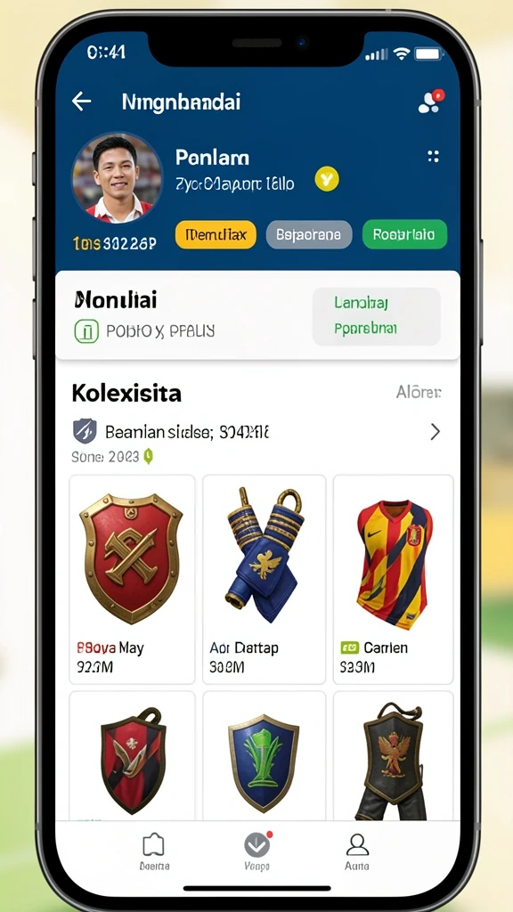 Tangkapan layar menunjukkan antarmuka permainan slot yang dinamis.