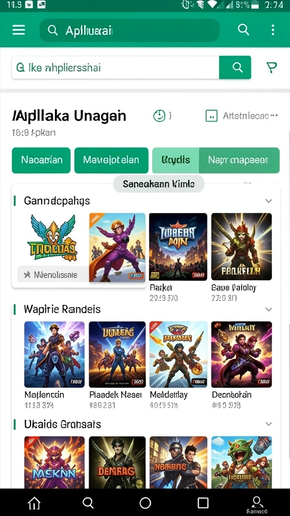 Fitur sosial untuk berinteraksi dengan pemain lainnya.