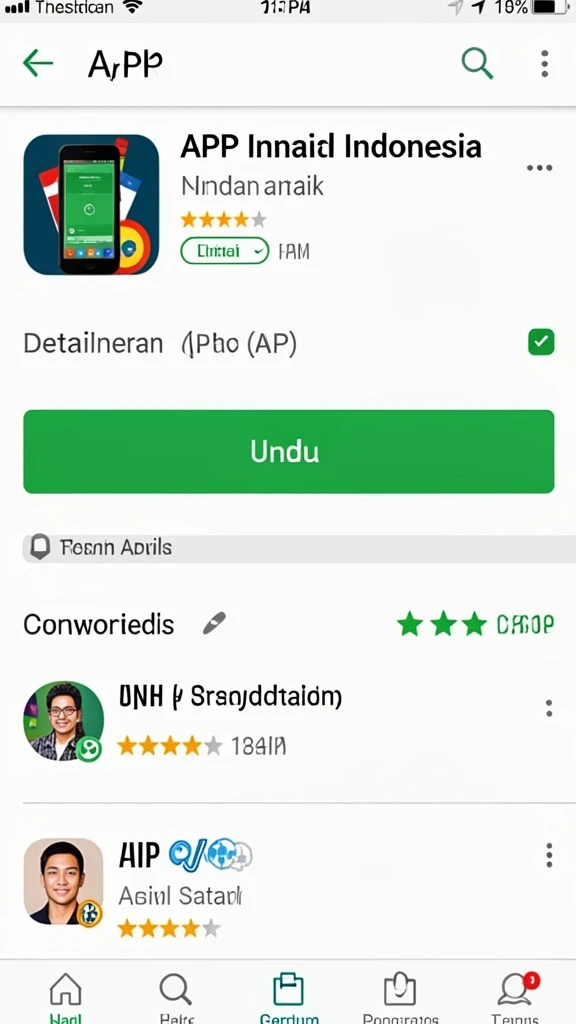 Tampilan antarmuka yang menarik dan mudah digunakan.