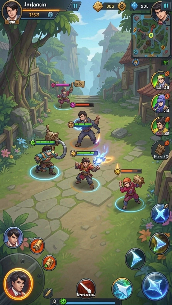 Sistem leveling yang menantang dan seru.
