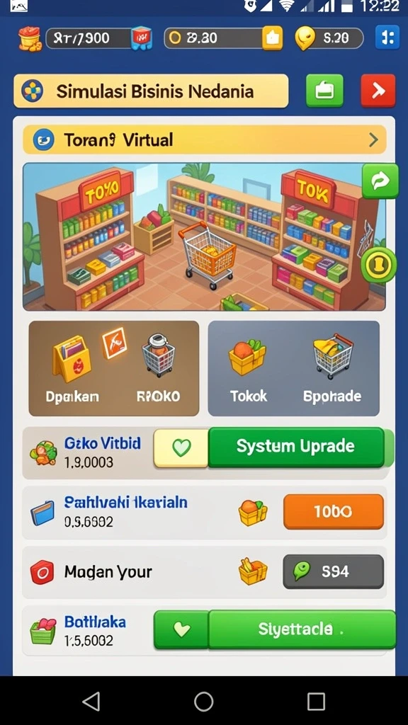 Tampilan antarmuka yang user-friendly dan menarik.