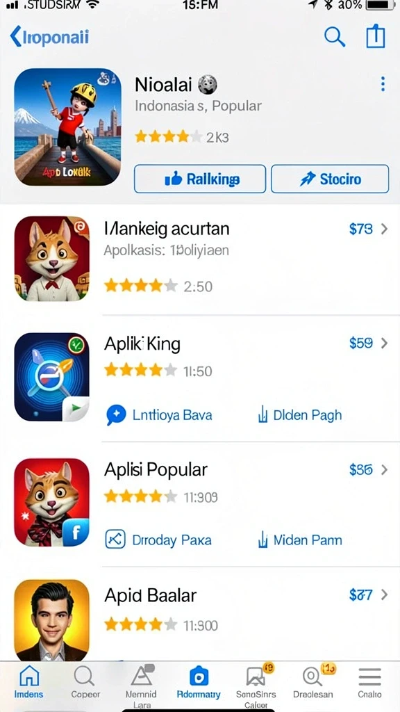 Tampilan antarmuka yang user-friendly bagi pengguna.