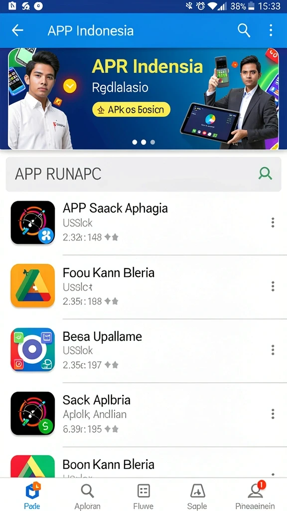 Tampilan antarmuka pengguna yang intuitif.