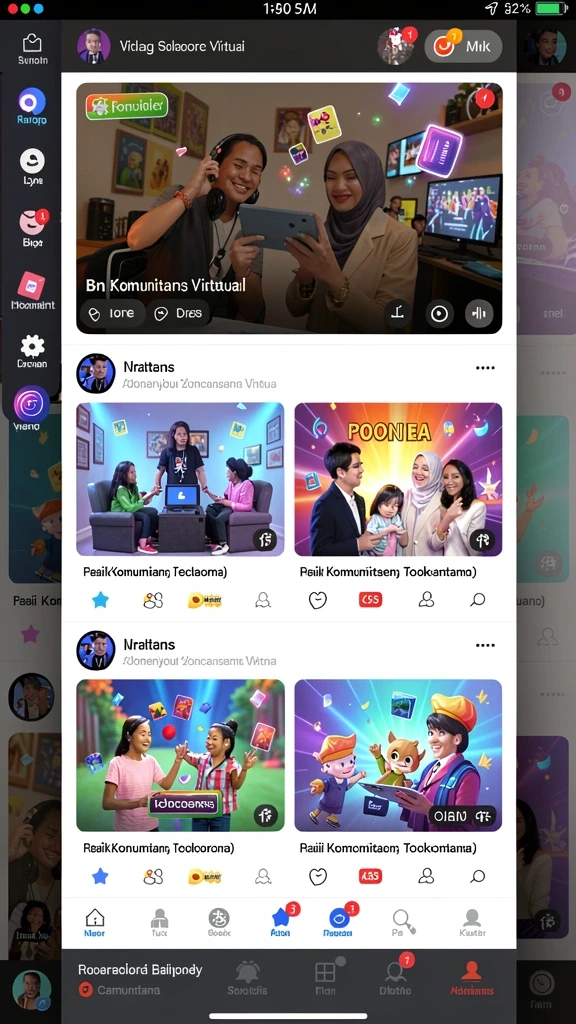 Level tantangan yang menegangkan dan seru.