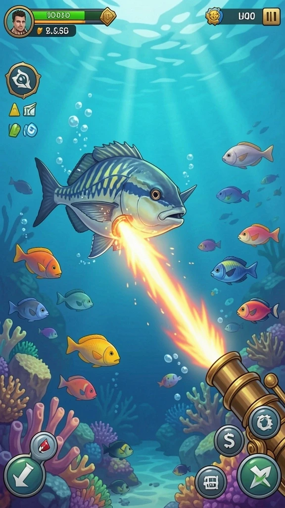 Tampilan utama aplikasi dengan pilihan mesin slot.