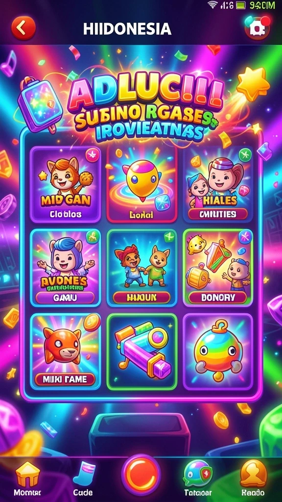 Sistem reward menarik yang memotivasi pemain.