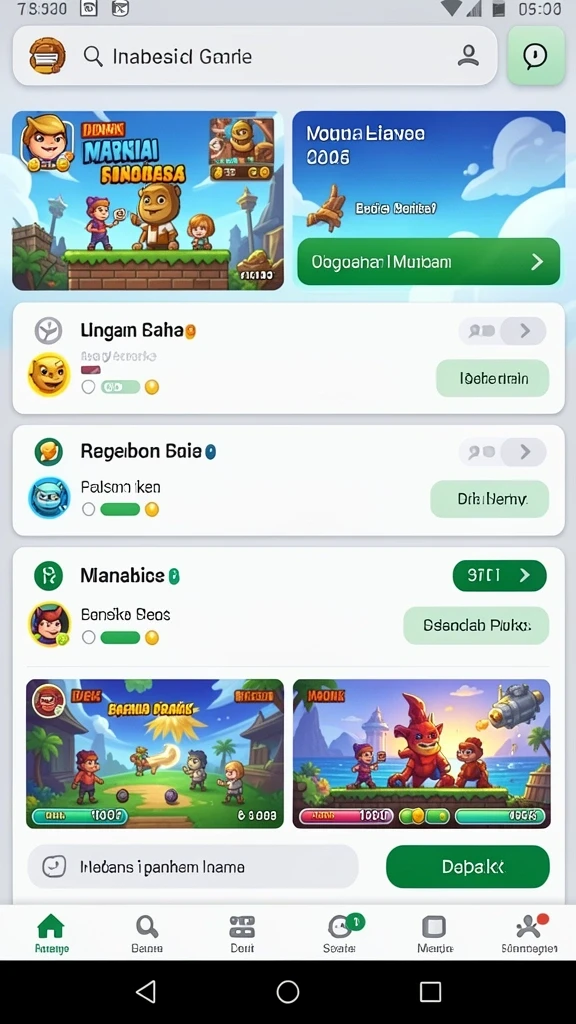 Tampilan antarmuka yang ramah pengguna dan menarik.