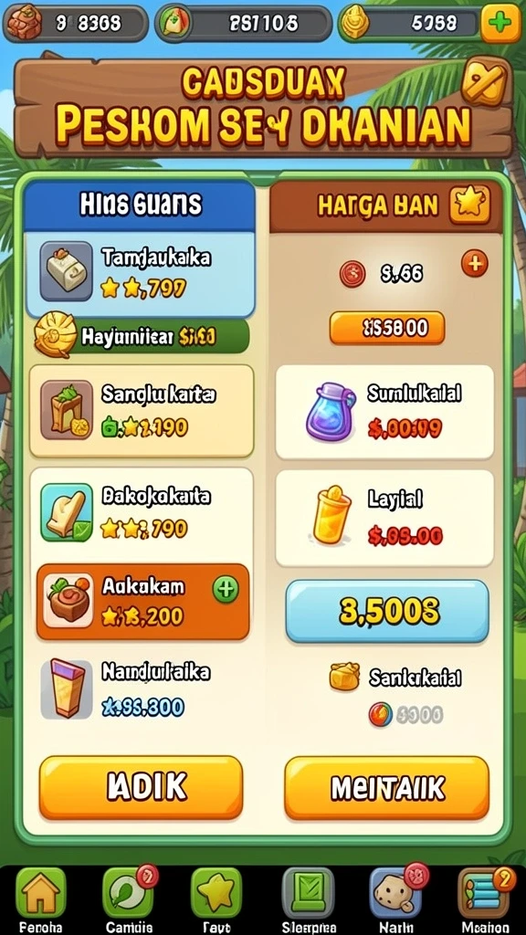 Tampilan antarmuka user-friendly yang memudahkan navigasi.