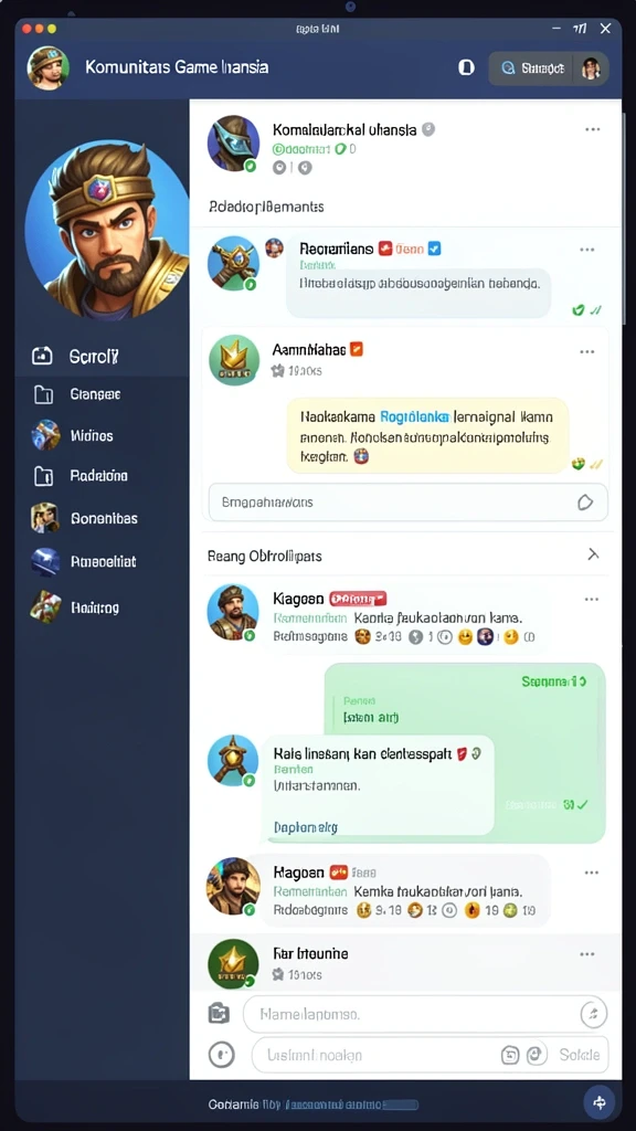 Antarmuka yang mudah digunakan dan menarik.