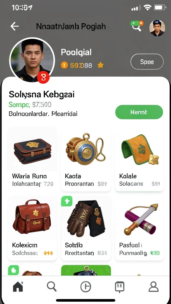 Screenshot saat menyelesaikan misi sulit.