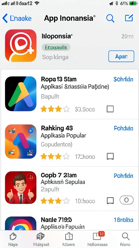Tampilan antarmuka yang menawan dan intuitif.